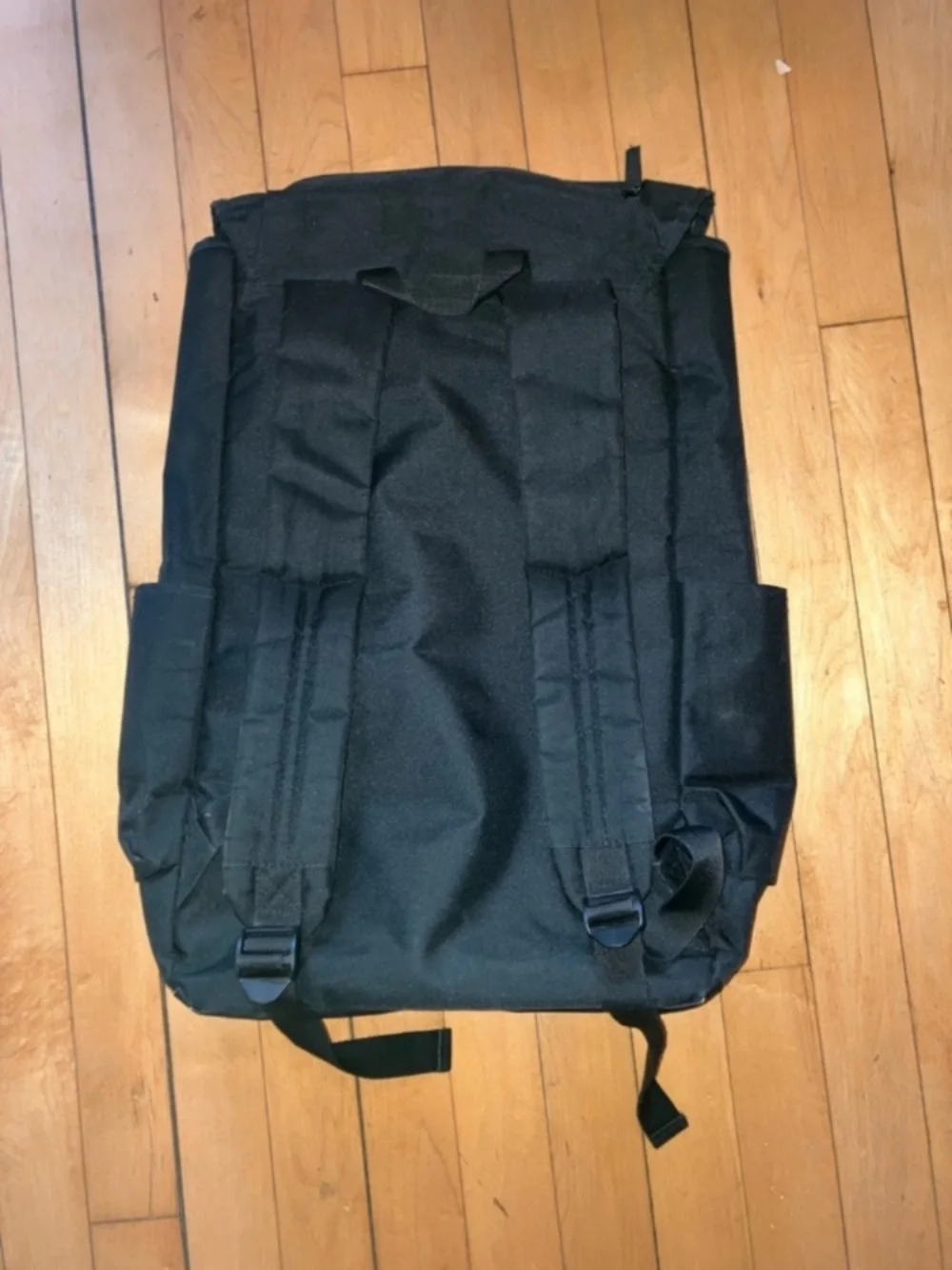 Chicago Bulls Basketball Logo Black Backpack